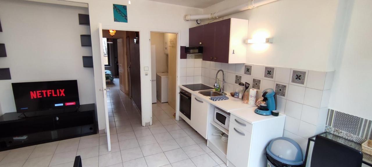 Hypercentre Grand Appartement Lumineux 3 Chambres Parking 阿让 外观 照片